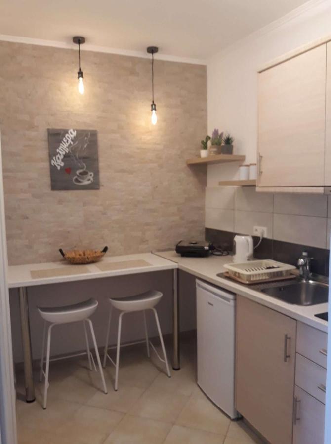 Dolphin Apartments ปาเลโอกัสไตรซา ภายนอก รูปภาพ